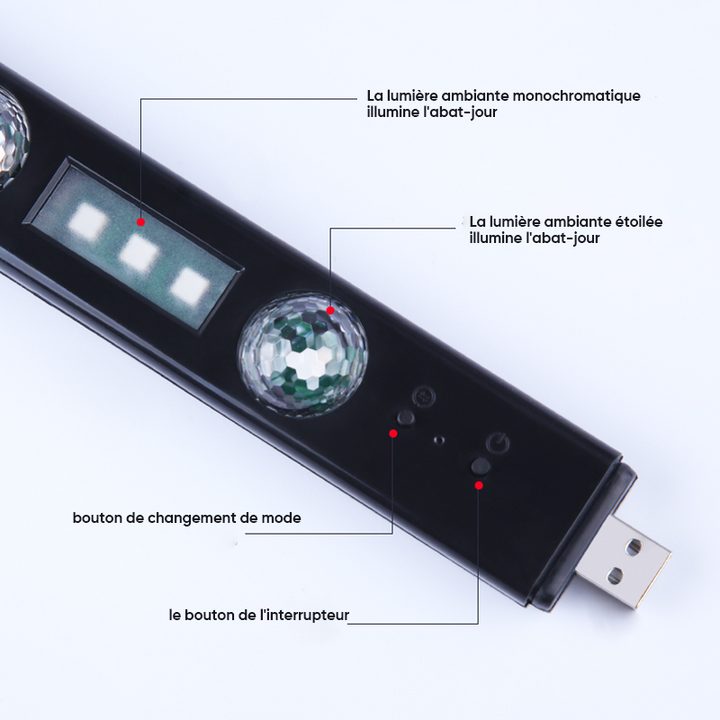Atmosphere Light LED for wireless charging | luvikno