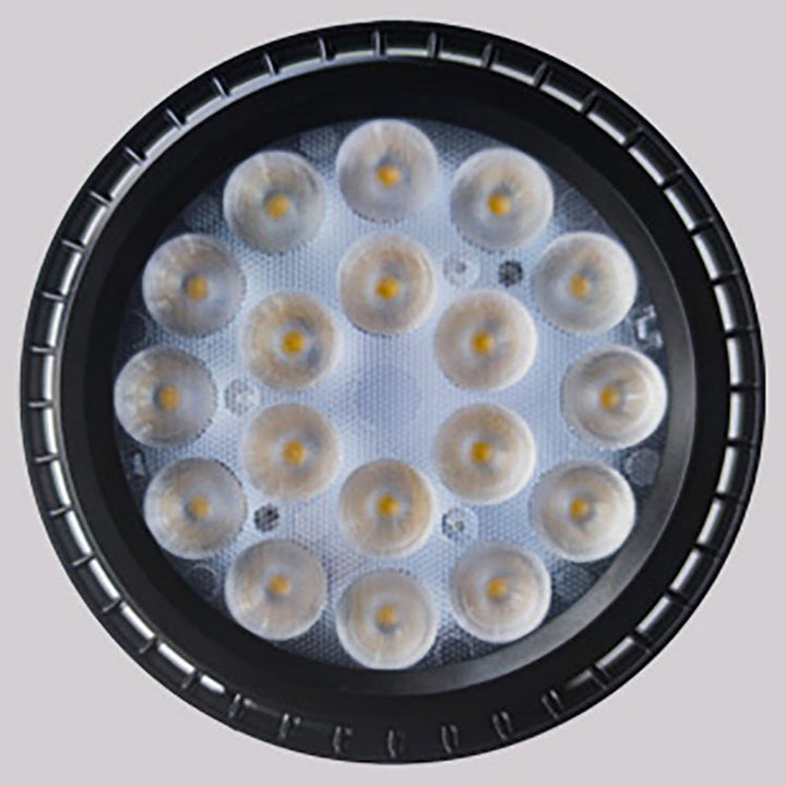 Moderne industriell ABS solvanntett LED spotlight hageinnsettingslys for utendørs patio | Luvikno