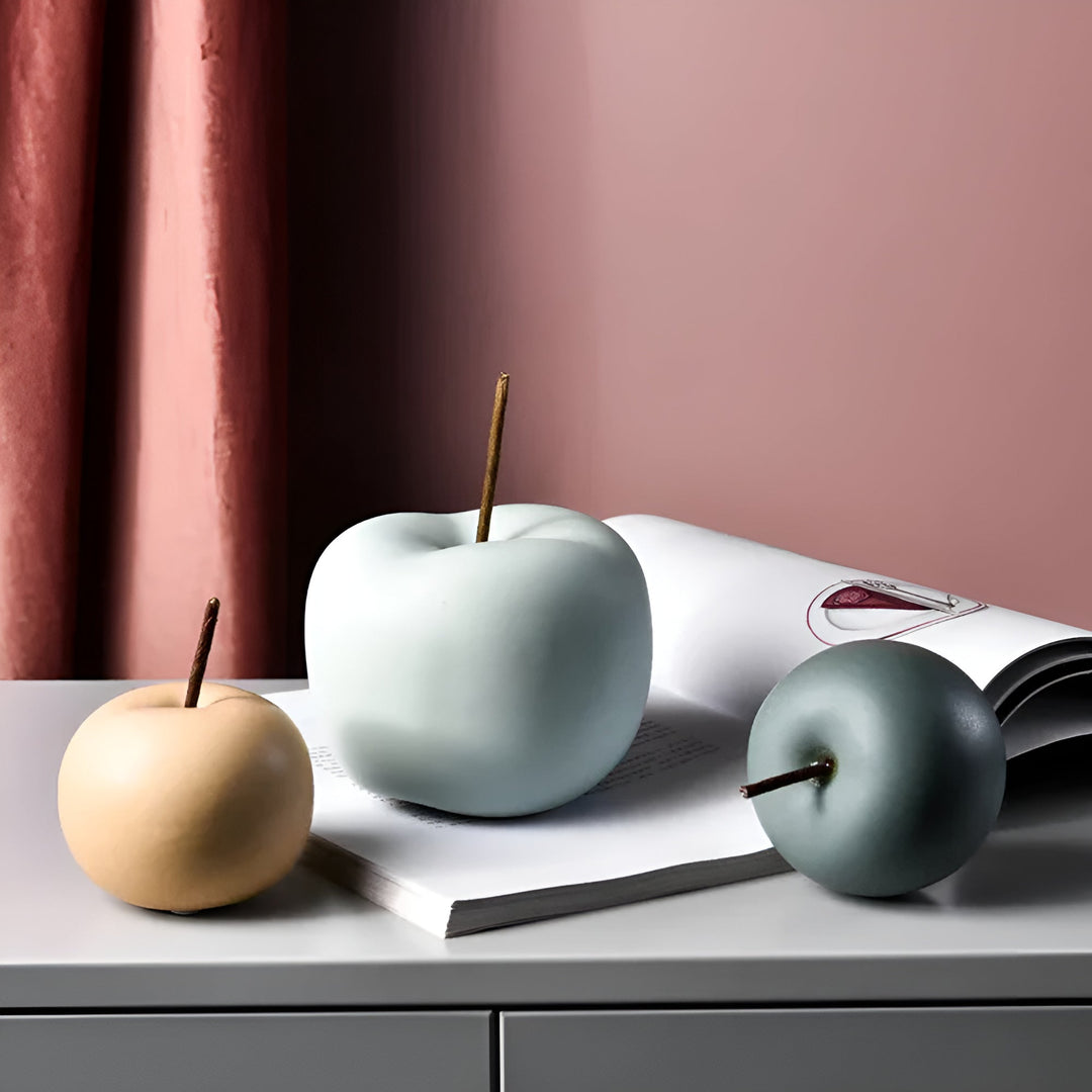 Apple Accent Sculpture | Luvikno