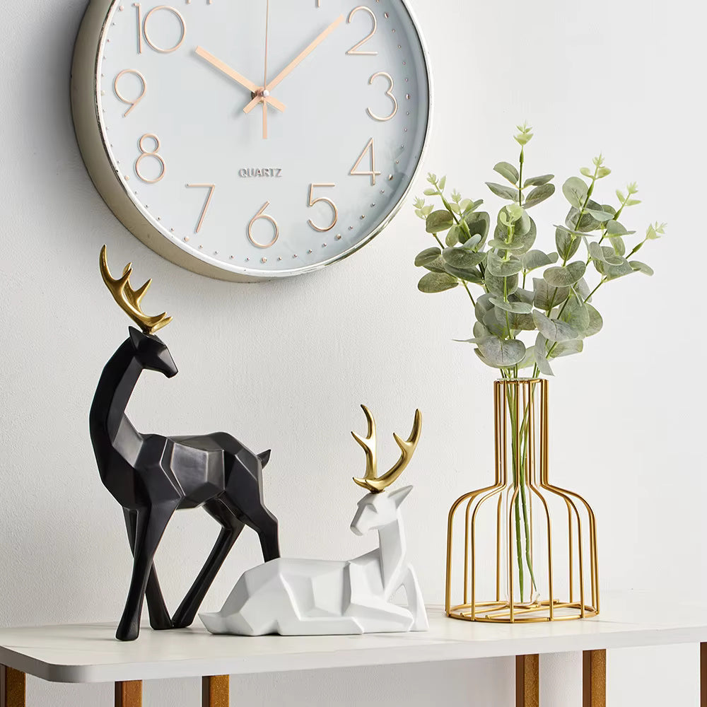 Geometrisk Hjort Utstillingsfigurine | Luvikno