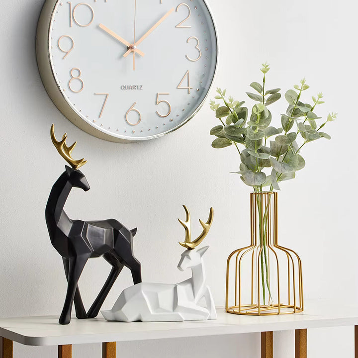 Geometrisk Hjort Utstillingsfigurine | Luvikno