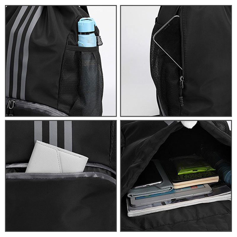 Sport bag laget av nylon med trekkord | Luvikno