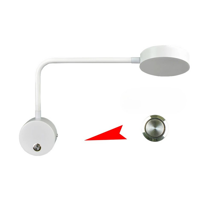 NordicGlow - Justerbar LED Vegglampe for Moderne Interiør Luvikno