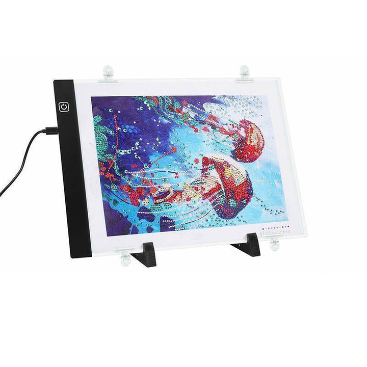 Tegnebrett med LED-lys | Luvikno