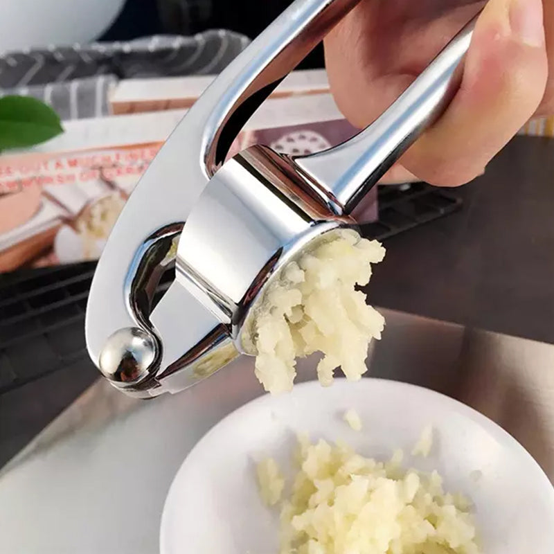 Luvikno | Rustfritt Stål Premium Hvitløkspresse