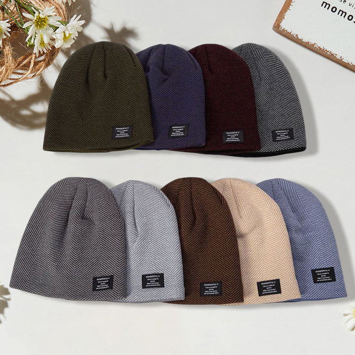 Luvikno | Vinter Utendørs Fleece Strikket Lue