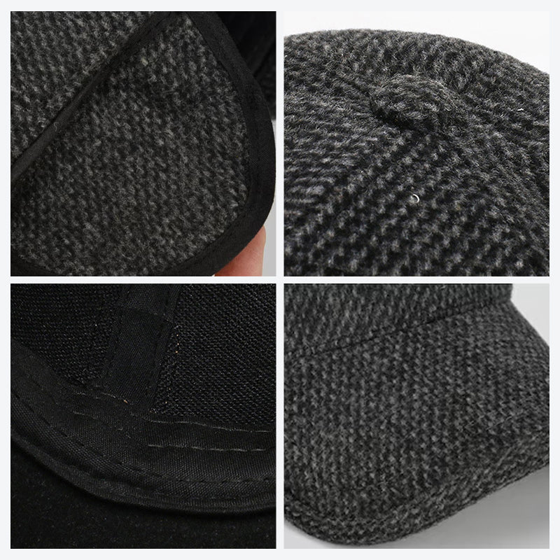 Luvikno | Vinter baseball cap med ørebeskyttere