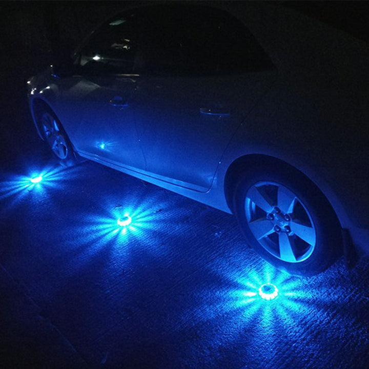 Blinkende varselslys med LED | Luvikno