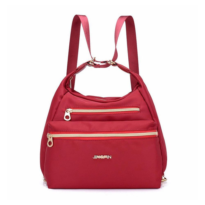 Bag med doble glidelåser, ryggsekk, håndveske og crossbody-veske | Luvikno