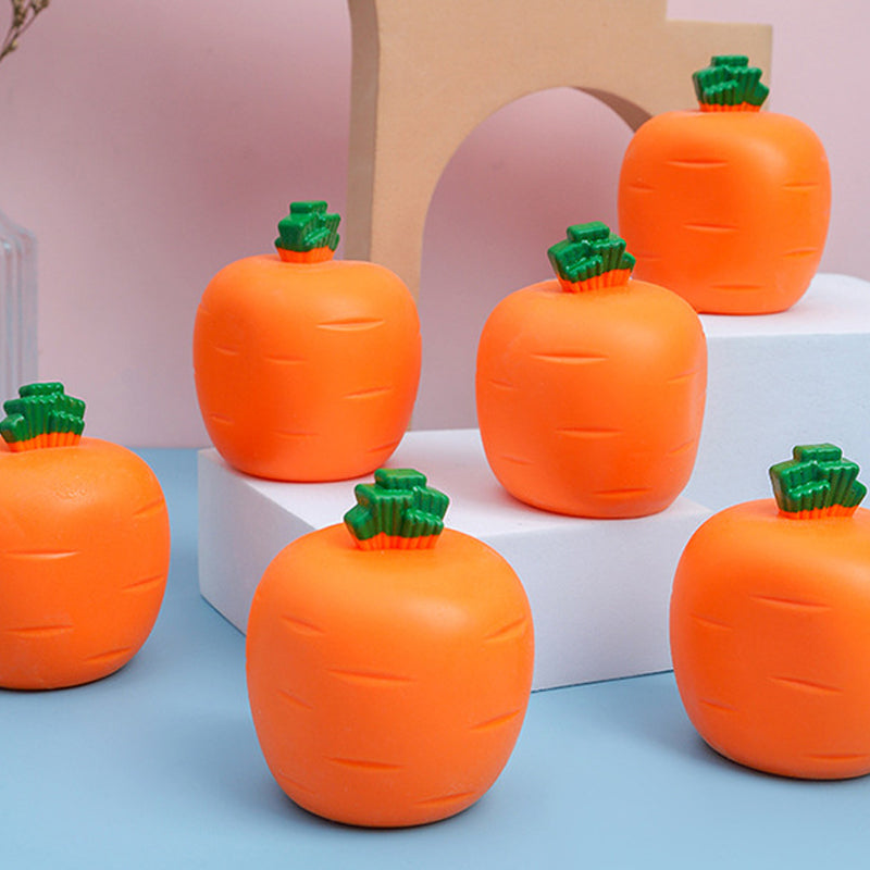 Squishy Toy Gulrot Dokke Luvikno