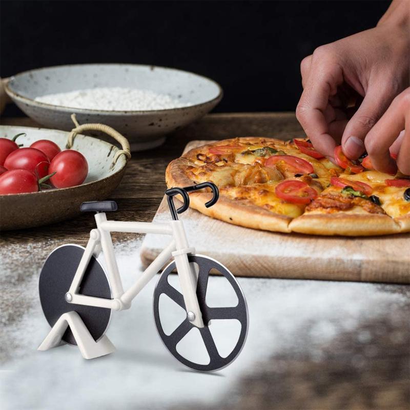Sykkelhjul rulle pizzaskjærer | Luvikno