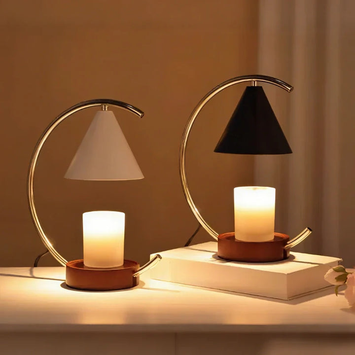 Moon Arc Wax Lamp | Luvikno