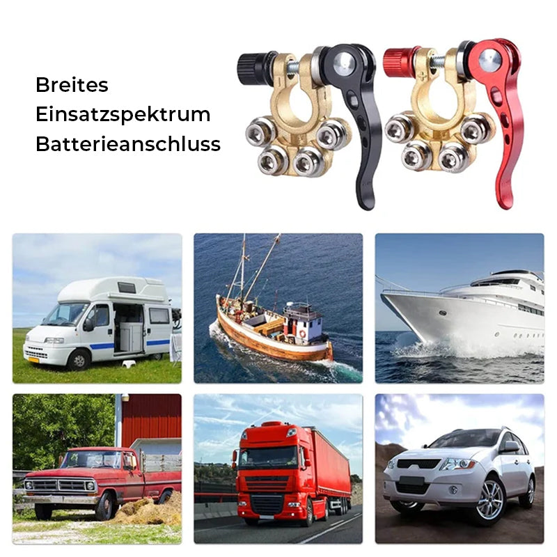 Praktisk batteritilkobling | Luvikno