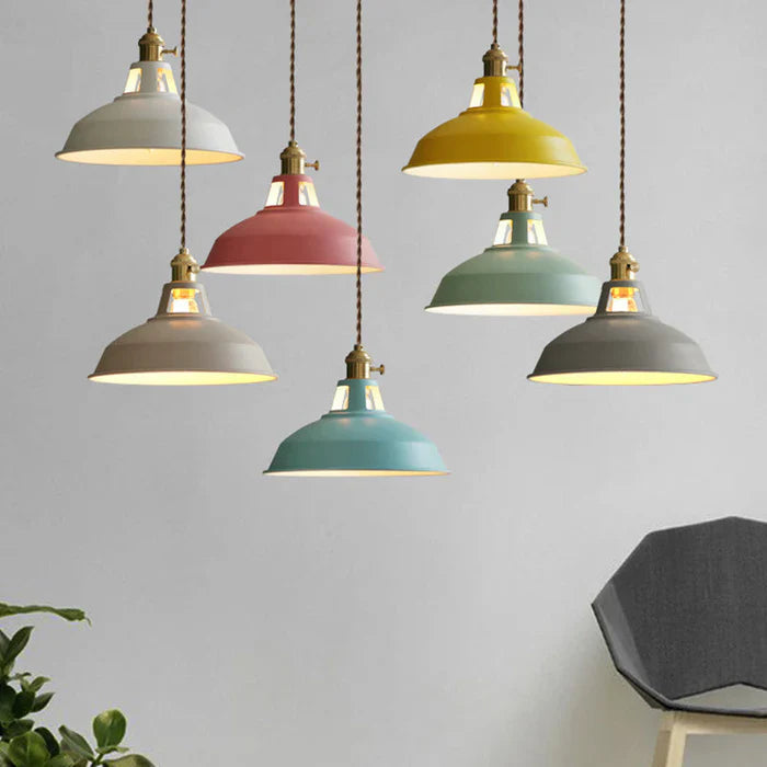 Industriell Retro Pendant Lampe - IronGlow | Luvikno