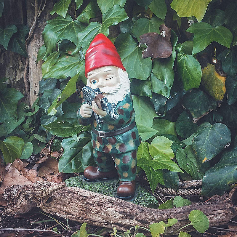 Luvikno | Harpiks Gnome Skulptur Dekorasjon
