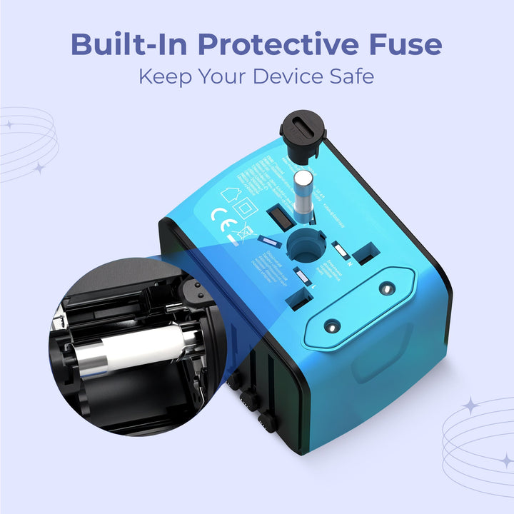 All-in-one Universal Travel Power Adapter Luvikno