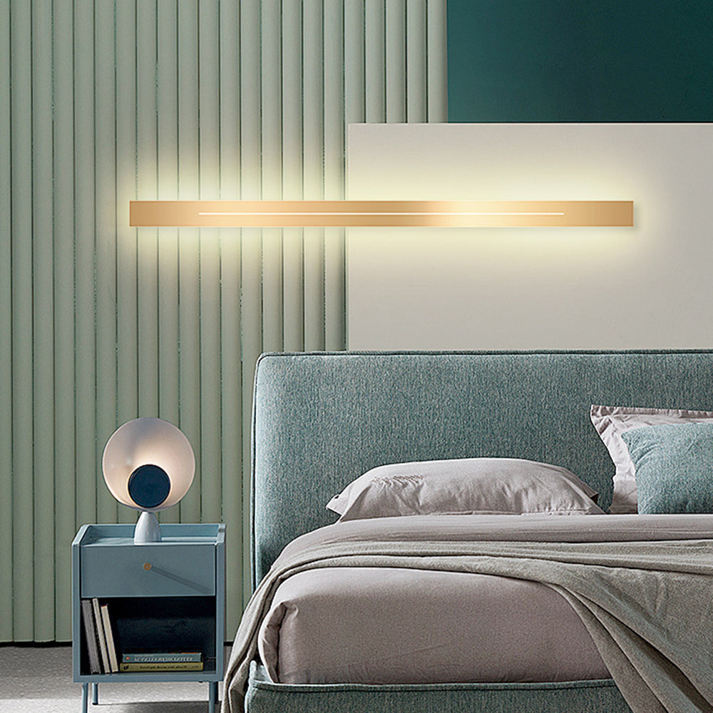 Moderne LED Vegglampe - LumièreGold | Luvikno