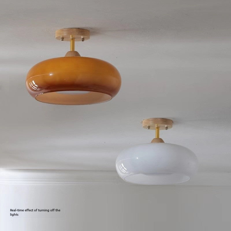 LED Nordic Persimmon Pendellampe - Naturlig Tre Utgave Luvikno