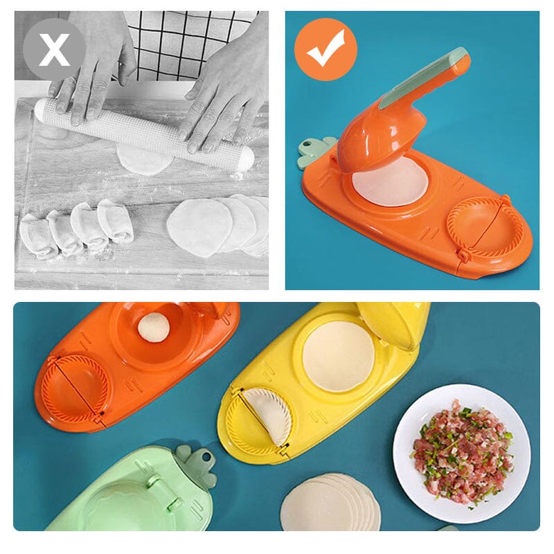 Ny Dumpling Mold Pressure 2 i 1 | Luvikno