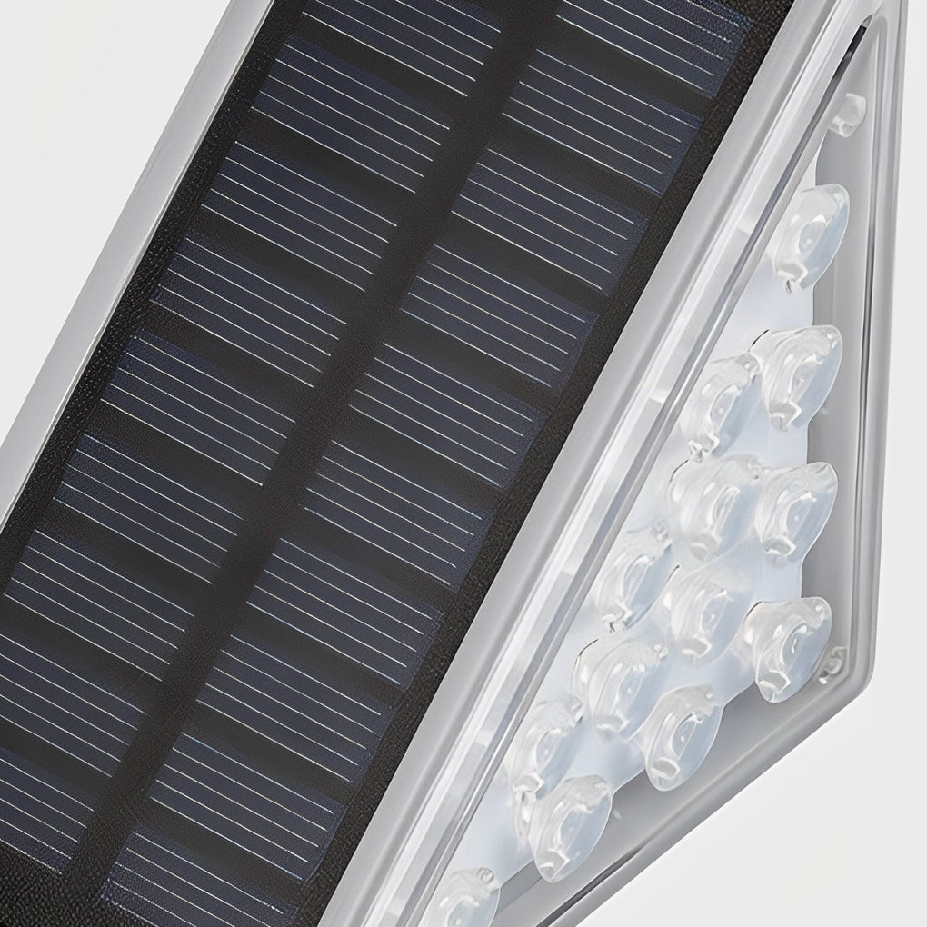Trekantet Intelligent Vanntett LED Solutend Step Lighting | Luvikno