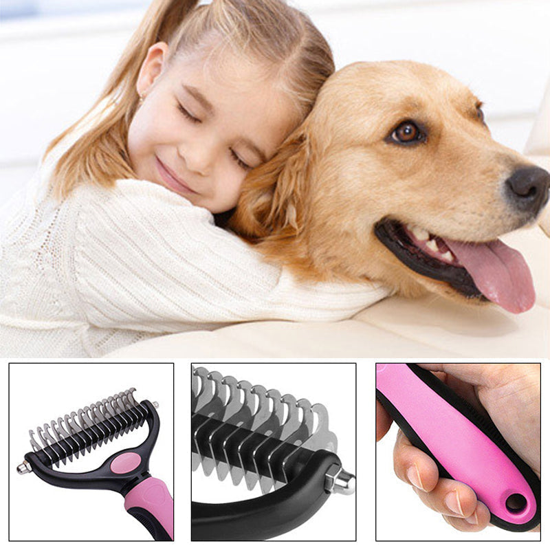 Pet grooming brush | Luvikno