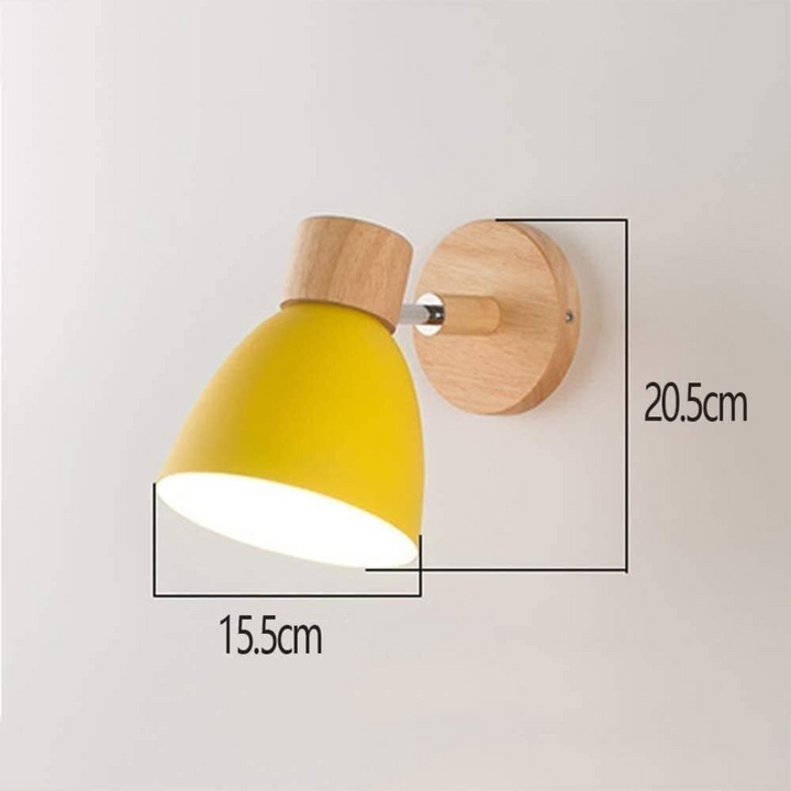 Luvikno | ChromaWood Skandinavisk Design Vegglampe Stilig