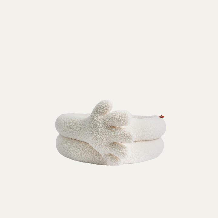 Pawsome Gesture Katt- og Hundeforingseng Koselig Plysj Hund Katt Seng Avtagbar Pute | Luvikno