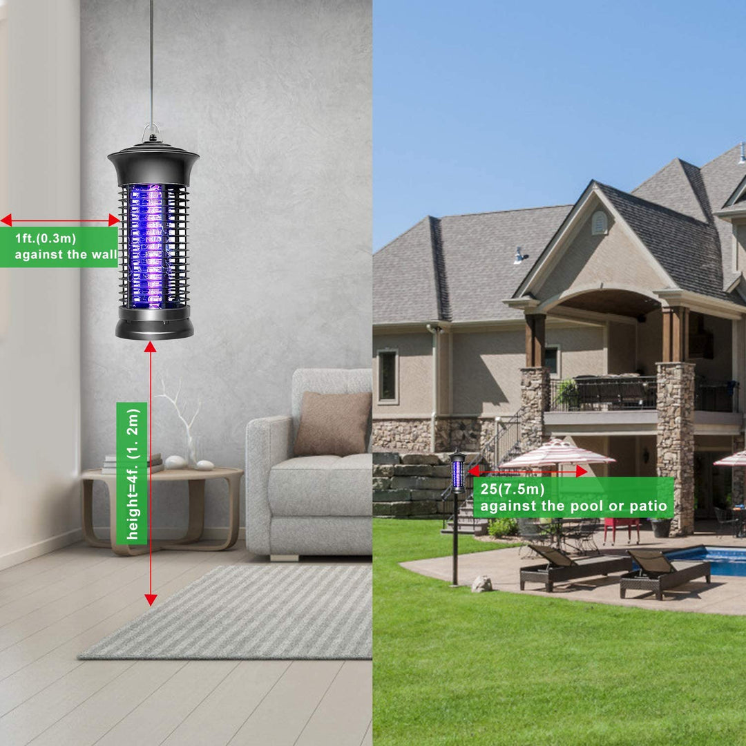 Bug Zapper, Elektrisk Myggdreper | Luvikno