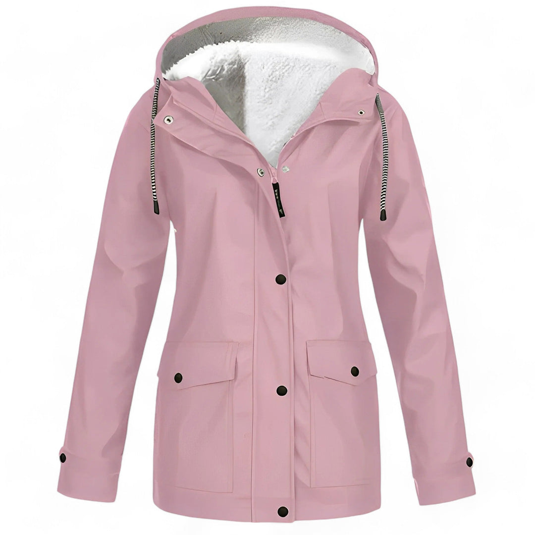 Luvik | Hyvät Fleece vuorattu sadetakki