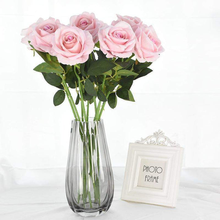 10 stk silk roser Luvikno
