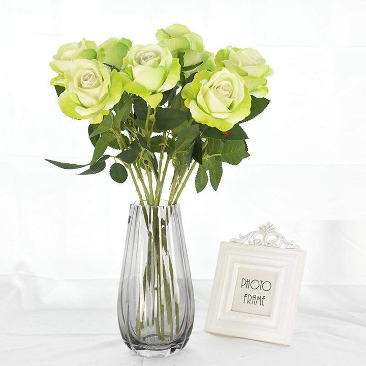 10 stk silk roser Luvikno