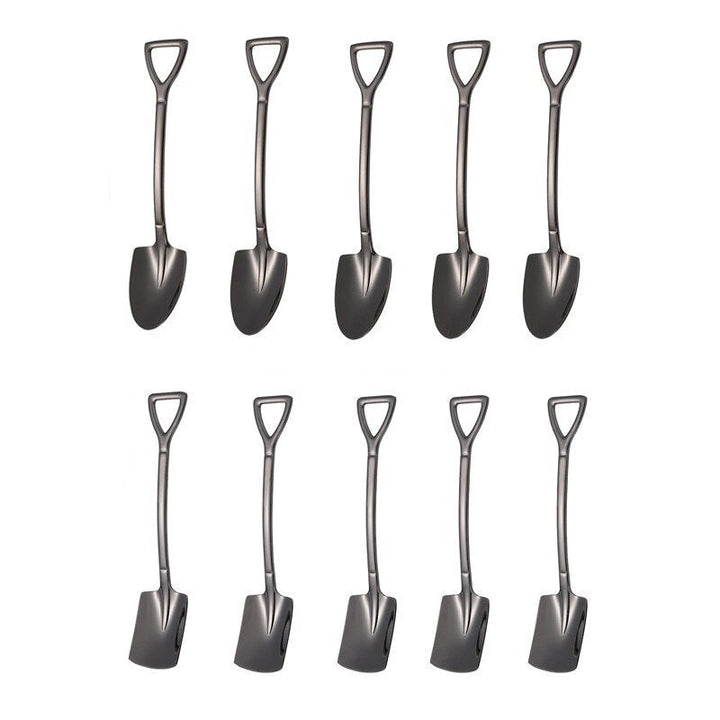 10PCS Kaffeeskje Spade Dessertskje Teskje Omrøring Skje | Luvikno