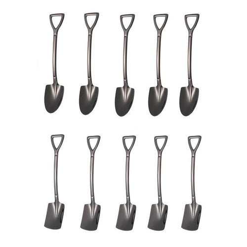 10PCS Kaffeeskje Spade Dessertskje Teskje Omrøring Skje | Luvikno