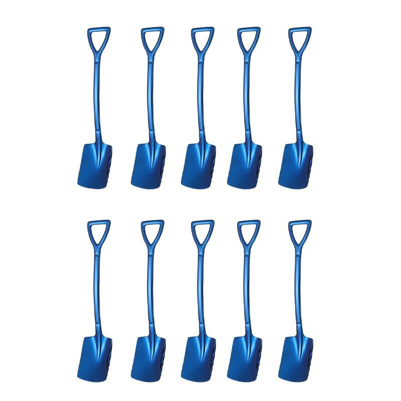 10PCS Kaffeeskje Spade Dessertskje Teskje Omrøring Skje | Luvikno