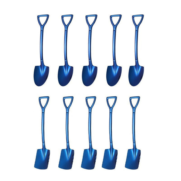 10PCS Kaffeeskje Spade Dessertskje Teskje Omrøring Skje | Luvikno