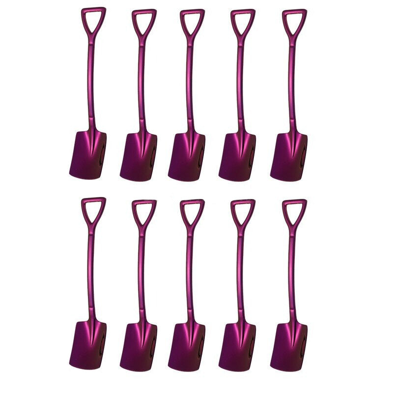 10PCS Kaffeeskje Spade Dessertskje Teskje Omrøring Skje | Luvikno