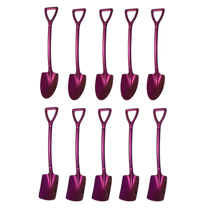 10PCS Kaffeeskje Spade Dessertskje Teskje Omrøring Skje | Luvikno