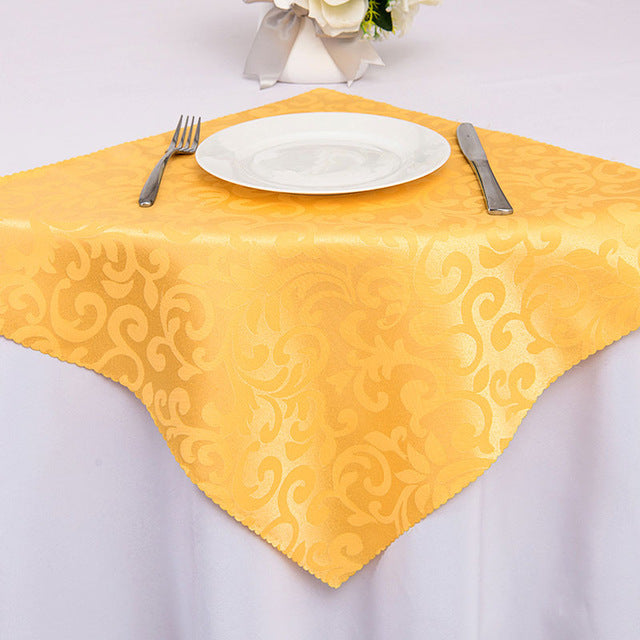 10stk Polyester Jacquard Bordduk Servietter Håndklær | Luvikno