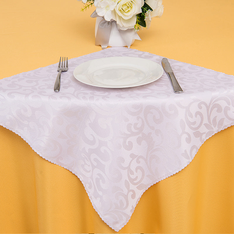 10stk Polyester Jacquard Bordduk Servietter Håndklær | Luvikno