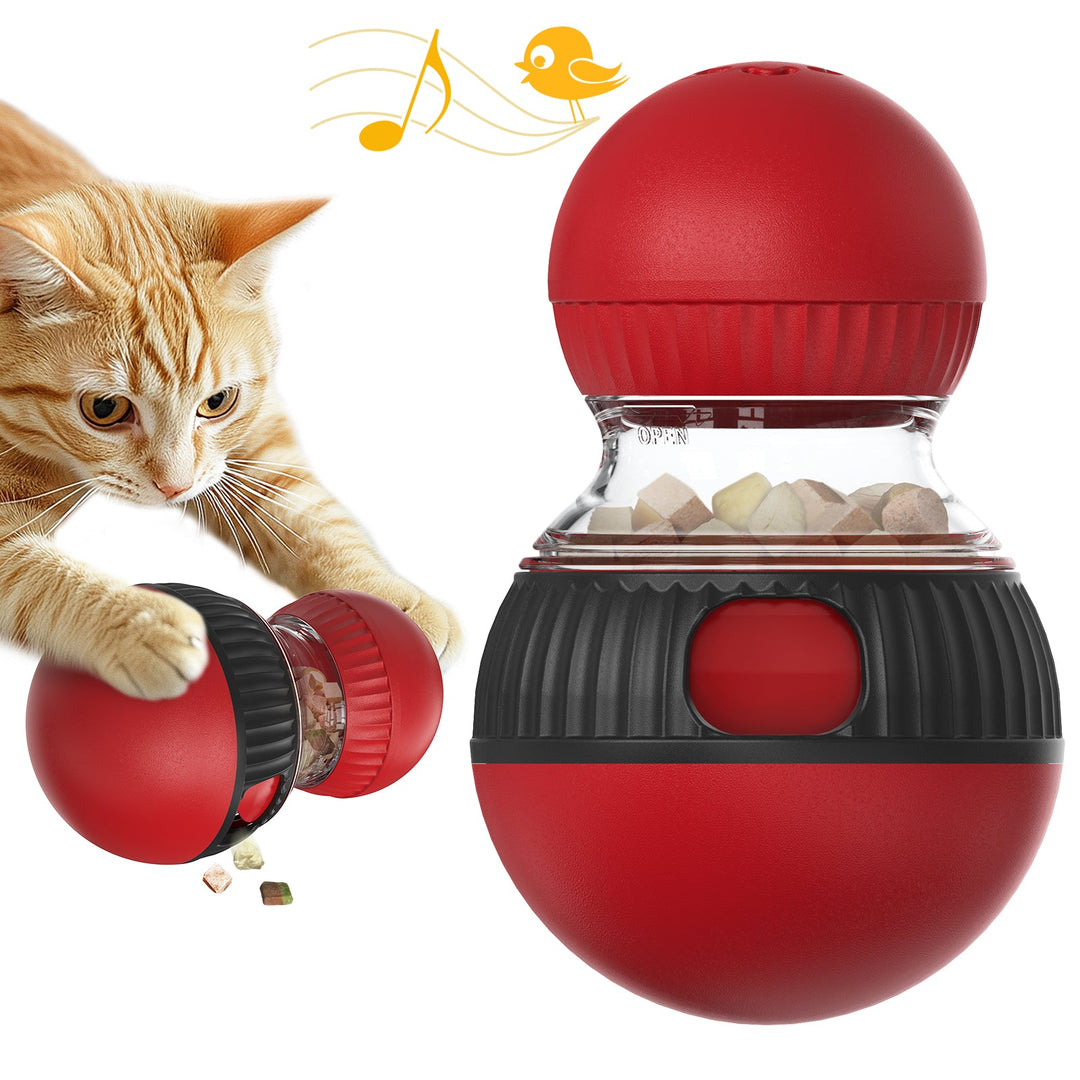 Roterende Matboller – Matdispenser Leketøy for Katter Luvikno