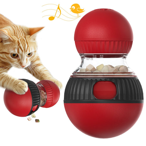 Roterende Matboller – Matdispenser Leketøy for Katter Luvikno