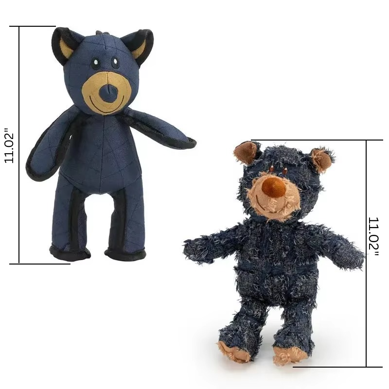 Indestructible Oxford Bear Kosedyr for Alle Hunder Størrelser Luvikno