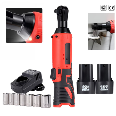 12V/18V Kablefri Hjørnestein Slagskrutrekker, 3/8