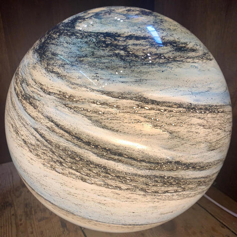 Glass Moon Lamp Luvikno