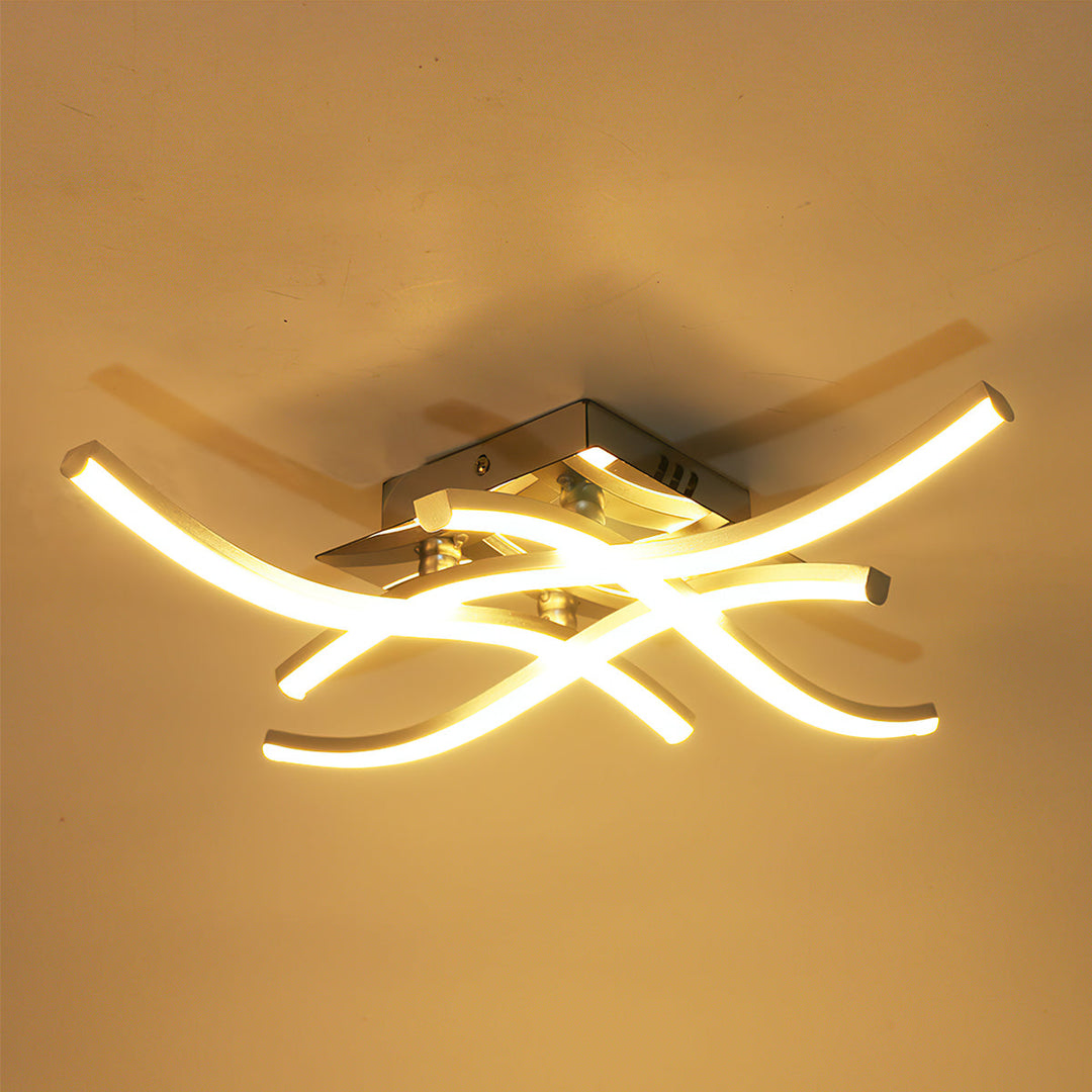LED Taklampe Moderne Aluminium Takmontert Armatur Luvikno