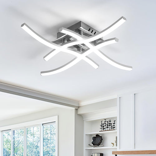 LED Taklampe Moderne Aluminium Takmontert Armatur Luvikno
