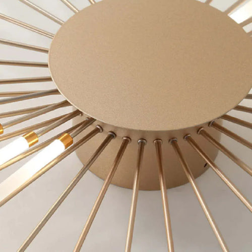Taklampe moderne metall LED krystallampe Luvikno