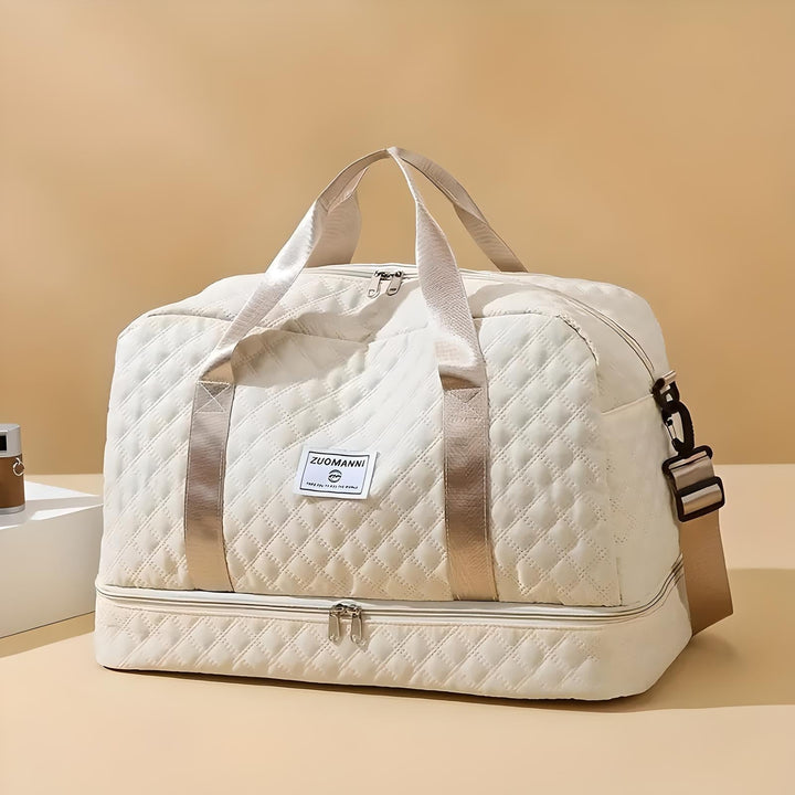 Luvikno | Romslig Weekend Duffel Bag | Vanntett, Multikompartments & Ideal for Korte Turer og Treningsøkter