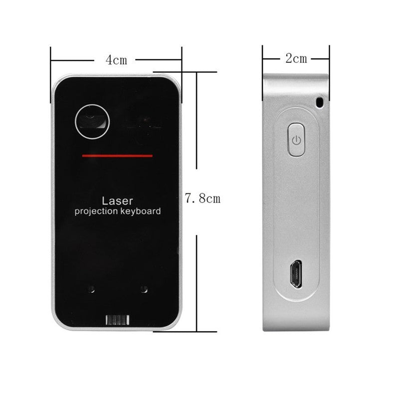 Bluetooth virtuell laser tastatur. | Luvikno