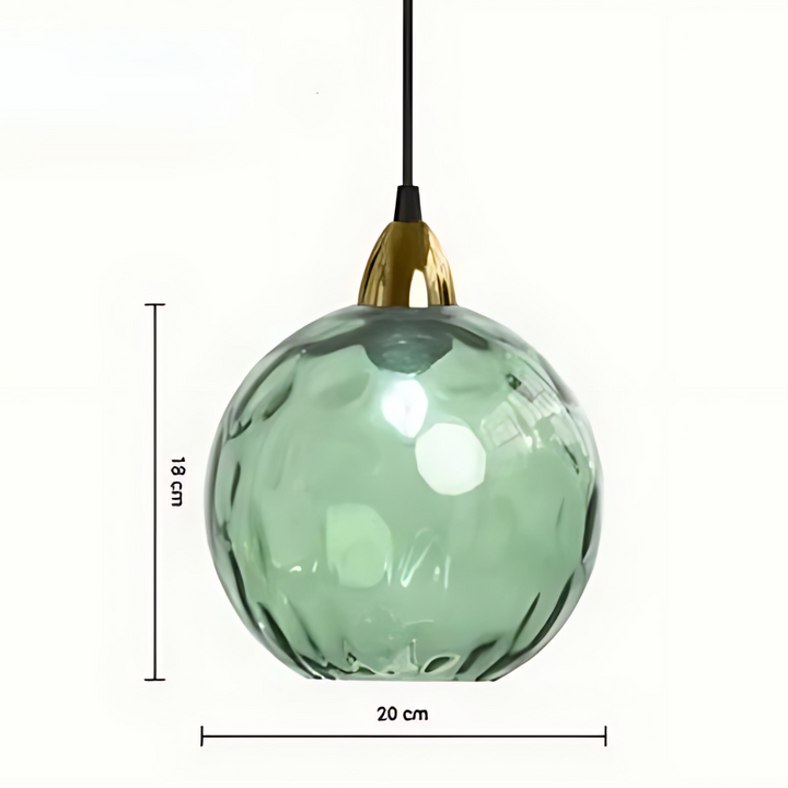Luvikno | Elegant Glass Sphere Pendant Lamp for Luxury Interiors
